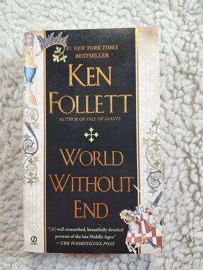 Ken Follett World Without End Paperback Signet 2010 Historical Fiction Novel